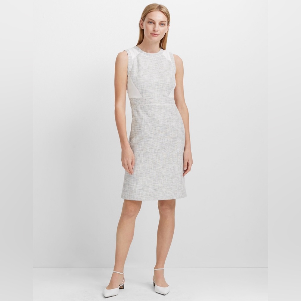 Club Monaco Pareesa Dress Grey Mix size 4